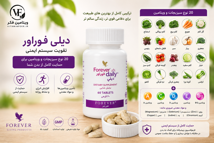 مکمل مولتی ویتامین دیلی